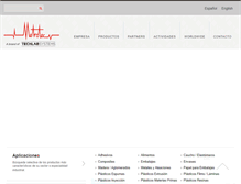 Tablet Screenshot of metrotec.es